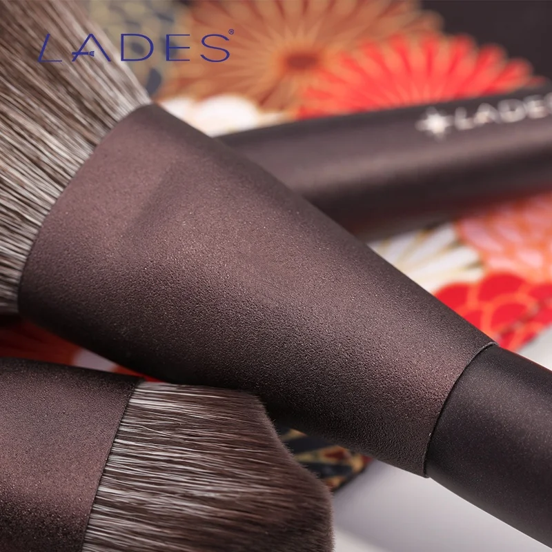 Новое поступление, Профессиональные кисти для макияжа MSQ, 10 шт., набор темно-коричневых кистей для макияжа с матовой ручкой