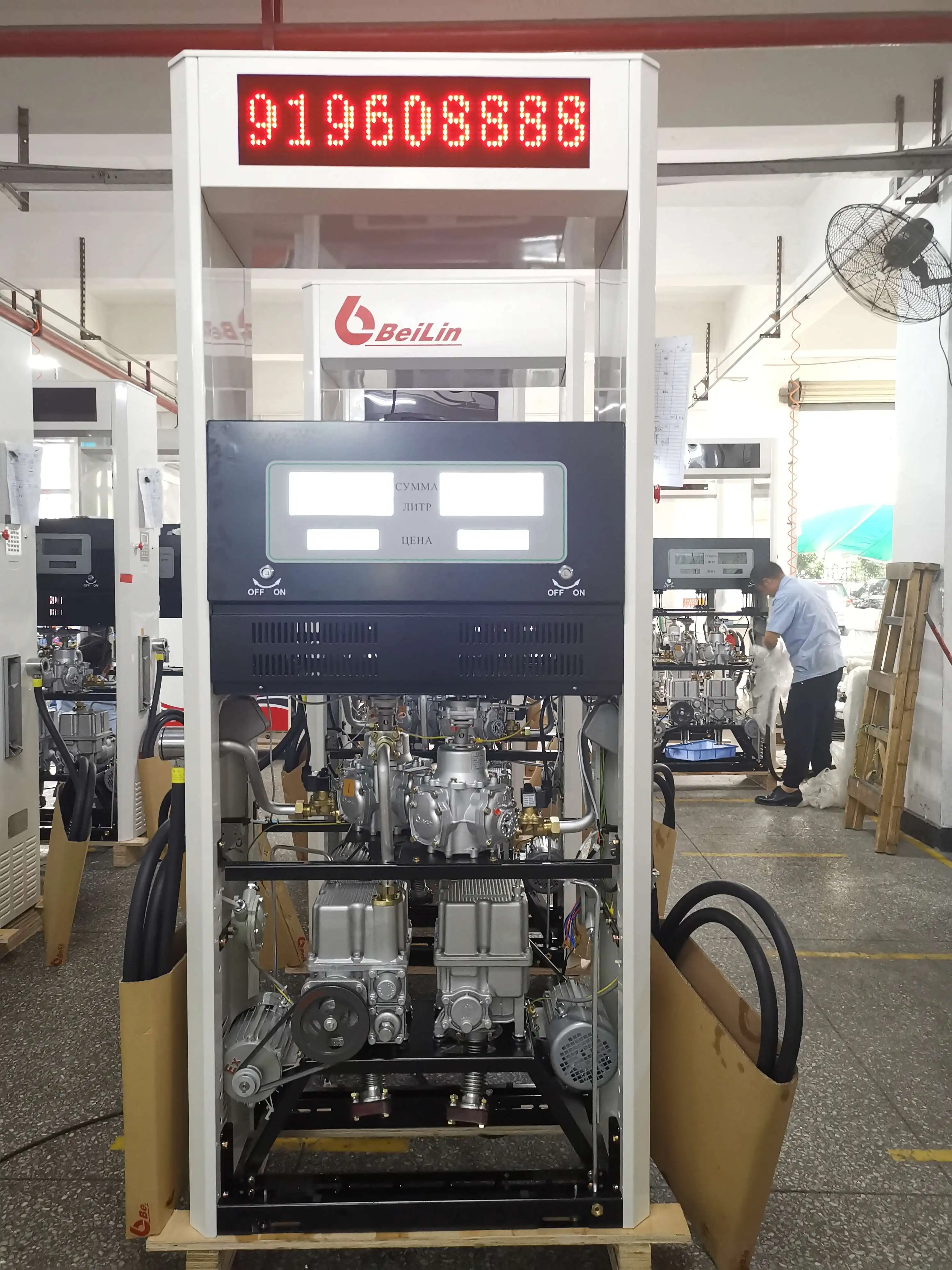 Factory Wholesale Custom Gas Station Universal Small 6 Nozzle Gasoline and Diesel Self Service Refueling Machine