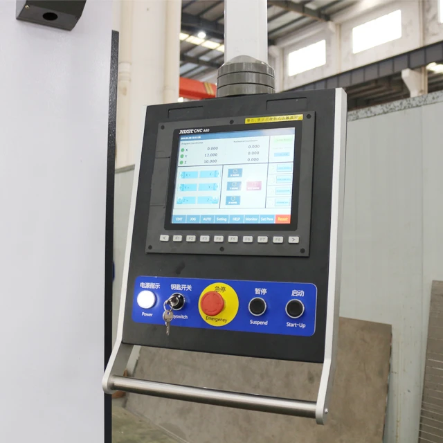 KRRASS High speed Vertical type V Groover Machine  4000mm CNC V grooving Machine