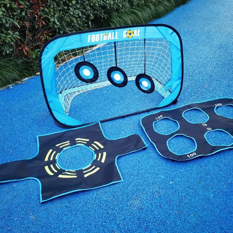 Outdoor Soccer Goal Professional Foldable Portable Sports Football Net kids Football Gate