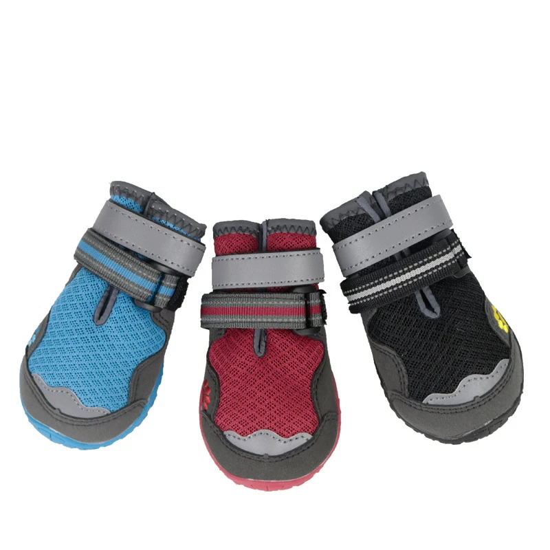 Удобная дешевая сетчатая Обувь для собак под заказ