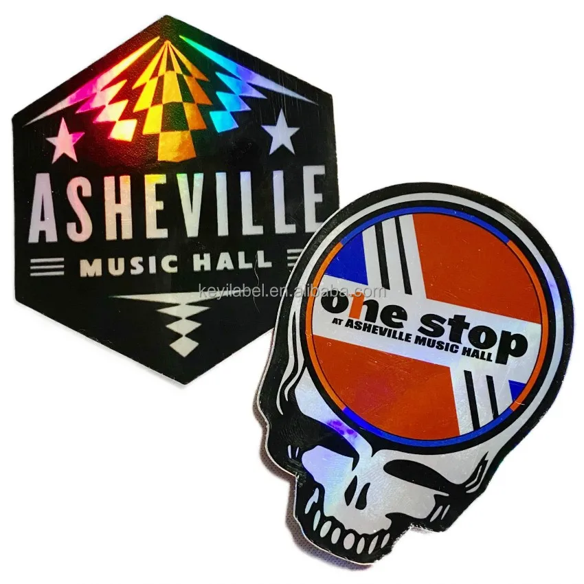 KYW diy decoration keyboard stickers hologram removable laptop stickers car decoration vinyl sticker