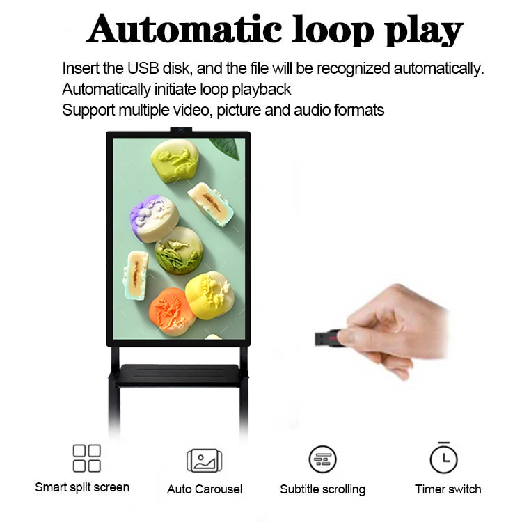 Free CMS high brightness automatically adjust clearly visible in sunlight Semi Outdoor LCD advertising displays