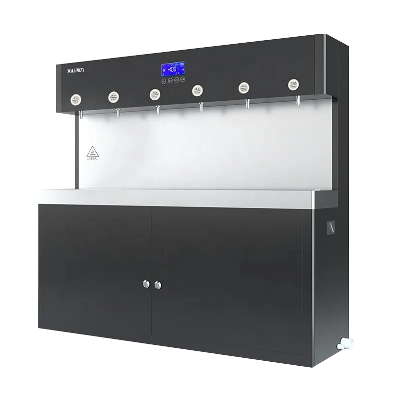 Wholesale RO cooling water dispenser hot and cold standing stainless water dispenser  for commercial business