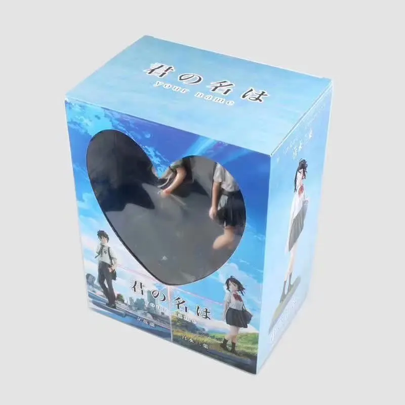 Movie Your Name Tachibana Taki & Miyamizu Mitsuha Cartoon Toys Wholesale Japanese Figure Set anime action figures
