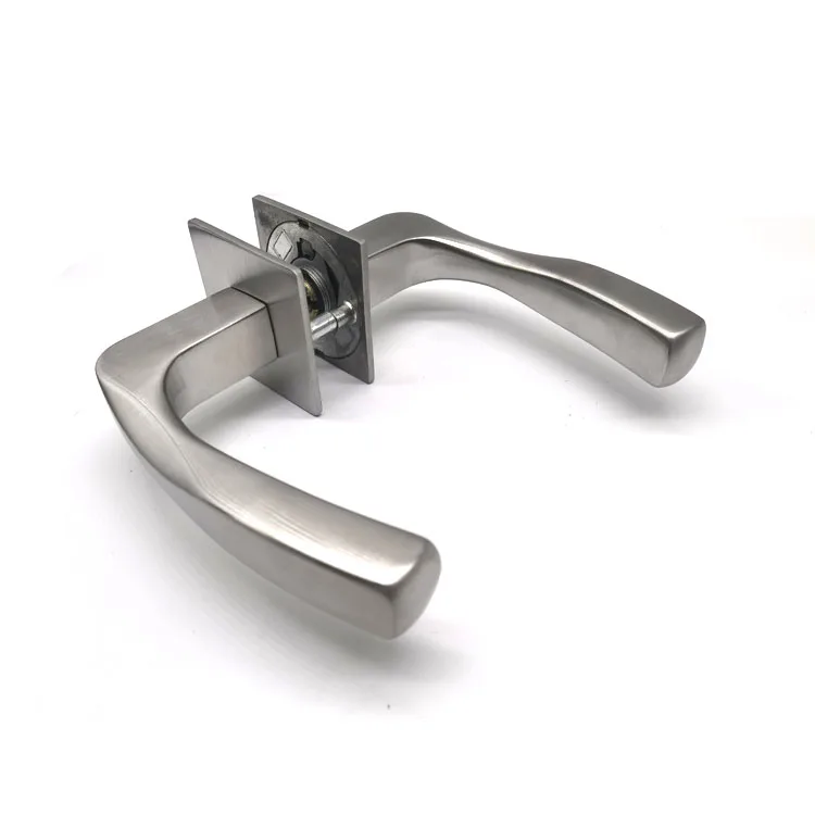 Handle Door Modern Design With Square Cover Main Door Handle Magnetic Inner  Bathroom Door Handle