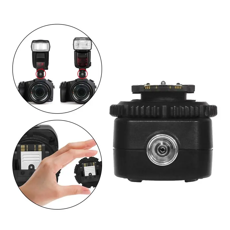 Pixel TF-334 Hot Shoe Adapter Converter For Sony A7 A7S A7SII A7R A7RII A7II Camera To  for Canon Nikon Yongnuo Flash Speedlite