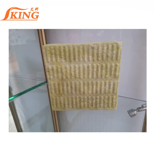 ISOKING non flammable insulation fire proof rock wool panel warehouse for power plant and boiler materiales de construction