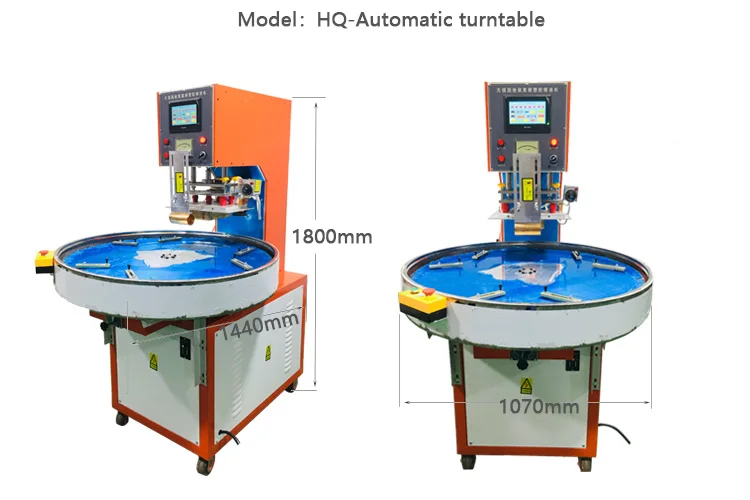 semi automatic high frequency blister clam shell paper card packing machine