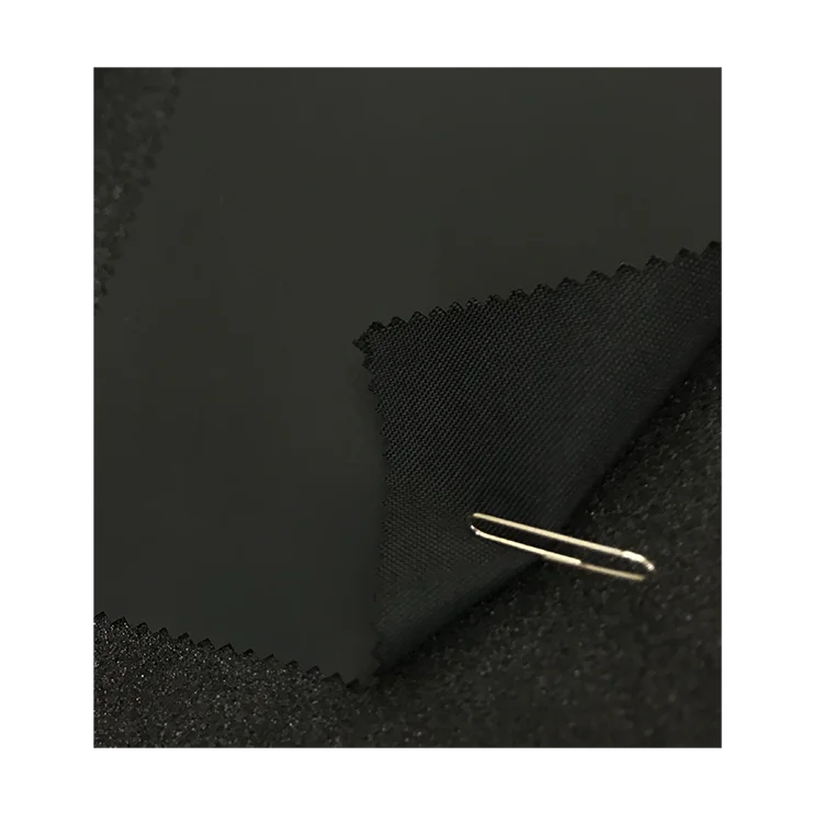 BLACK Veggie Leather PU Leather