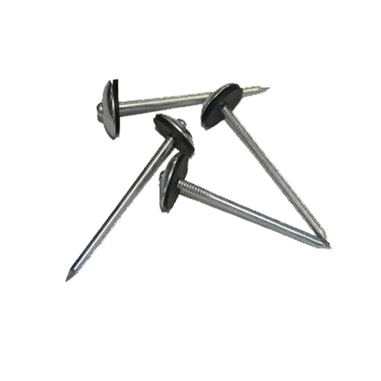 Clavo De Calamina Spiral Shank Iron Nail Umbrella Head Roofing Nail from China Reliable Factory