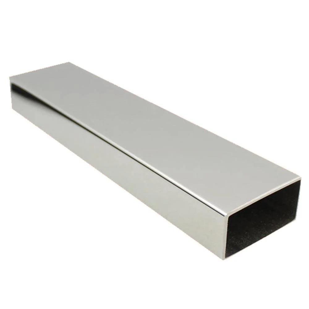 
201 304 Mill finish stainless steel square decoration pipe 