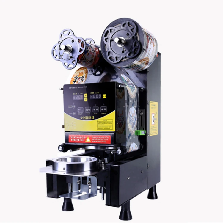 LOKYO plastic pp paper cup packaging sealing machines tabletop sealers plastic cup sealer machines