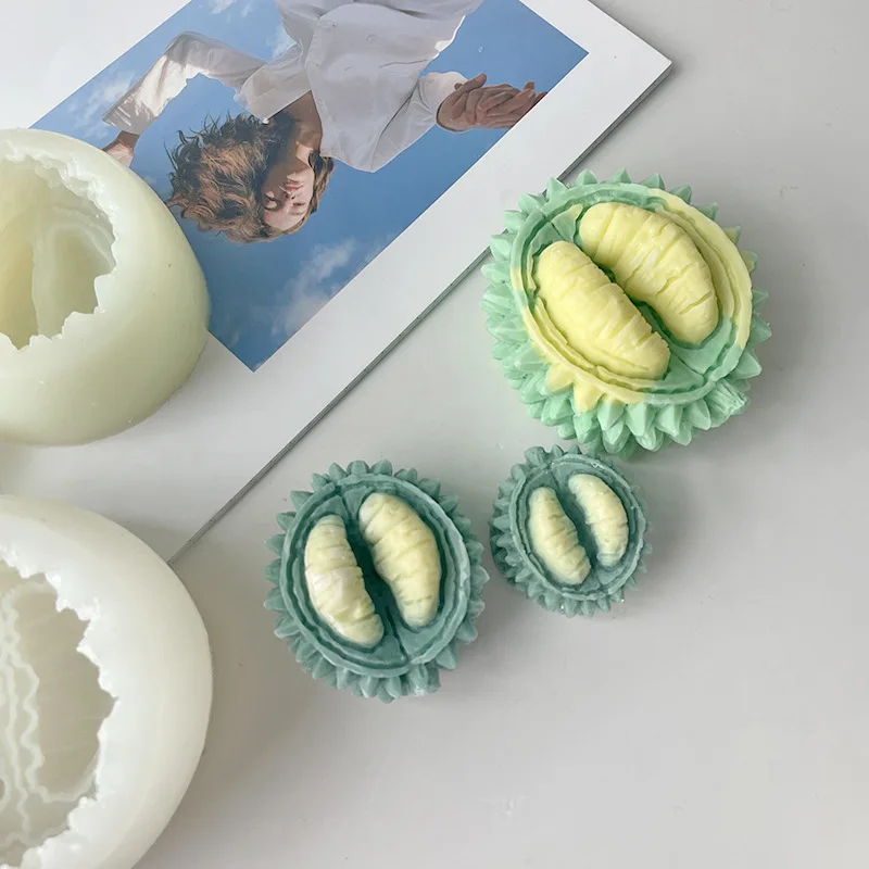3D fruit durian Mousse Cake silicone mold food grade baking decoration tool silicone molds