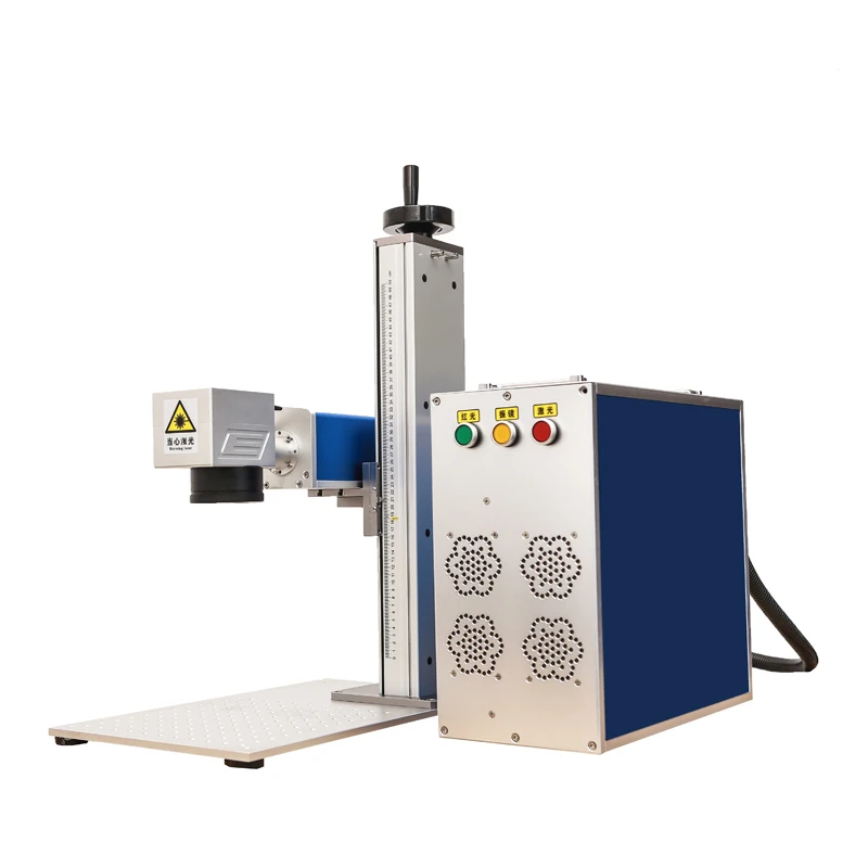 2.5d fiber laser 3d laser printer for stainless steel key holder metal plate silver/ gold fiber laser marking machine price