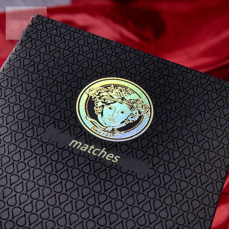 High Quality Wholesale Price Private Label Match Boxes Customized Fold Match Packaging Box UV Design Match Paper Box