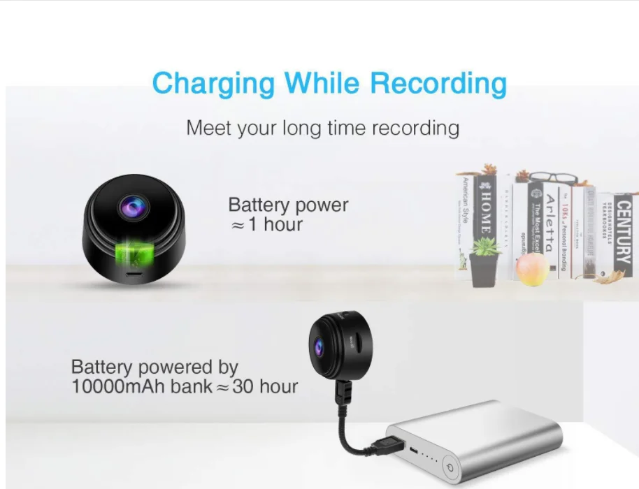 
A9 Webcam 1080p Mini Camera Wireless WiFi IP Network Monitor Security Cam HD 1080P Home Security P2P Camera WiFi Webcam 