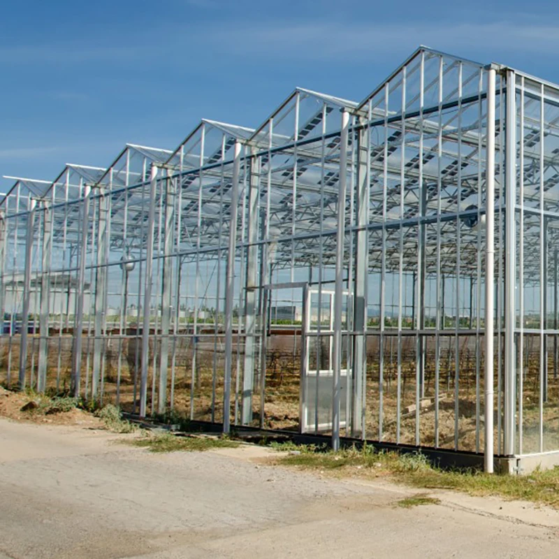 Industrial greenhouse kit hydroponics growing system agricultural glass sale for greenhouses suppliers commercial greenhouse
