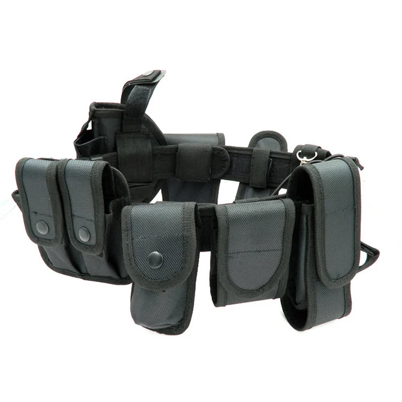 Multifunctional tactical belt ten-piece combination, carrying multiple items, durable