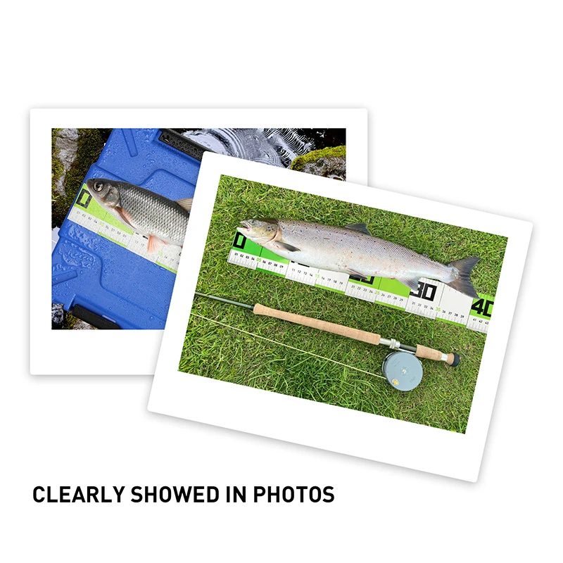 Fish Ruler with Adhesive Backing Measure Mat Fishing Tackle Ruler For Fishing Boats