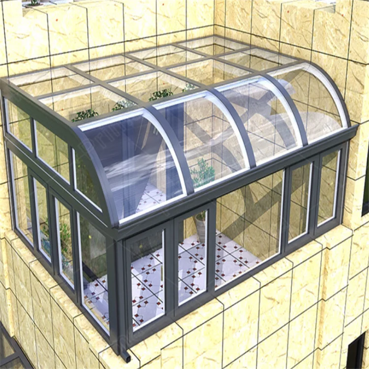 Prima China factory sunroom furniture sets indoor cheap sunroom kits aluminum frame sunroom