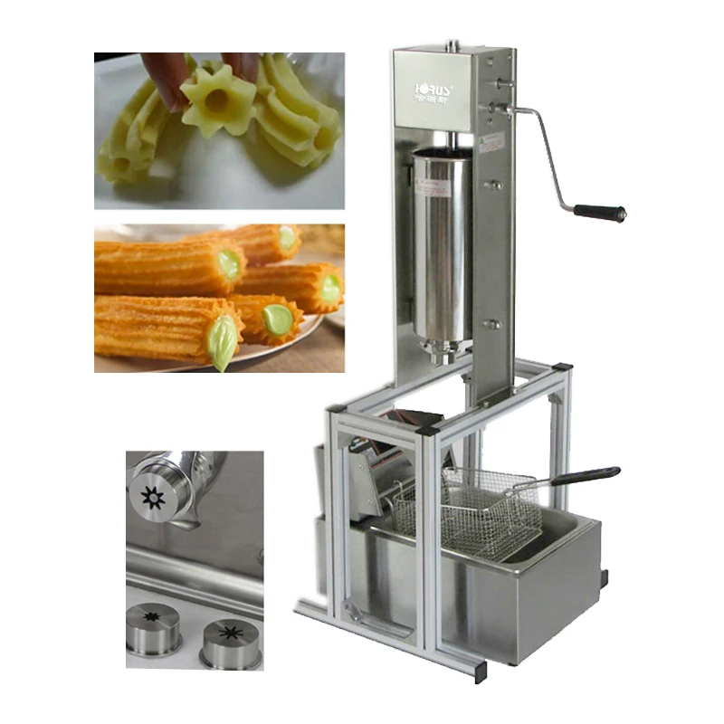 No MOQ Spanish snack machine hot selling churros making machine with factory price