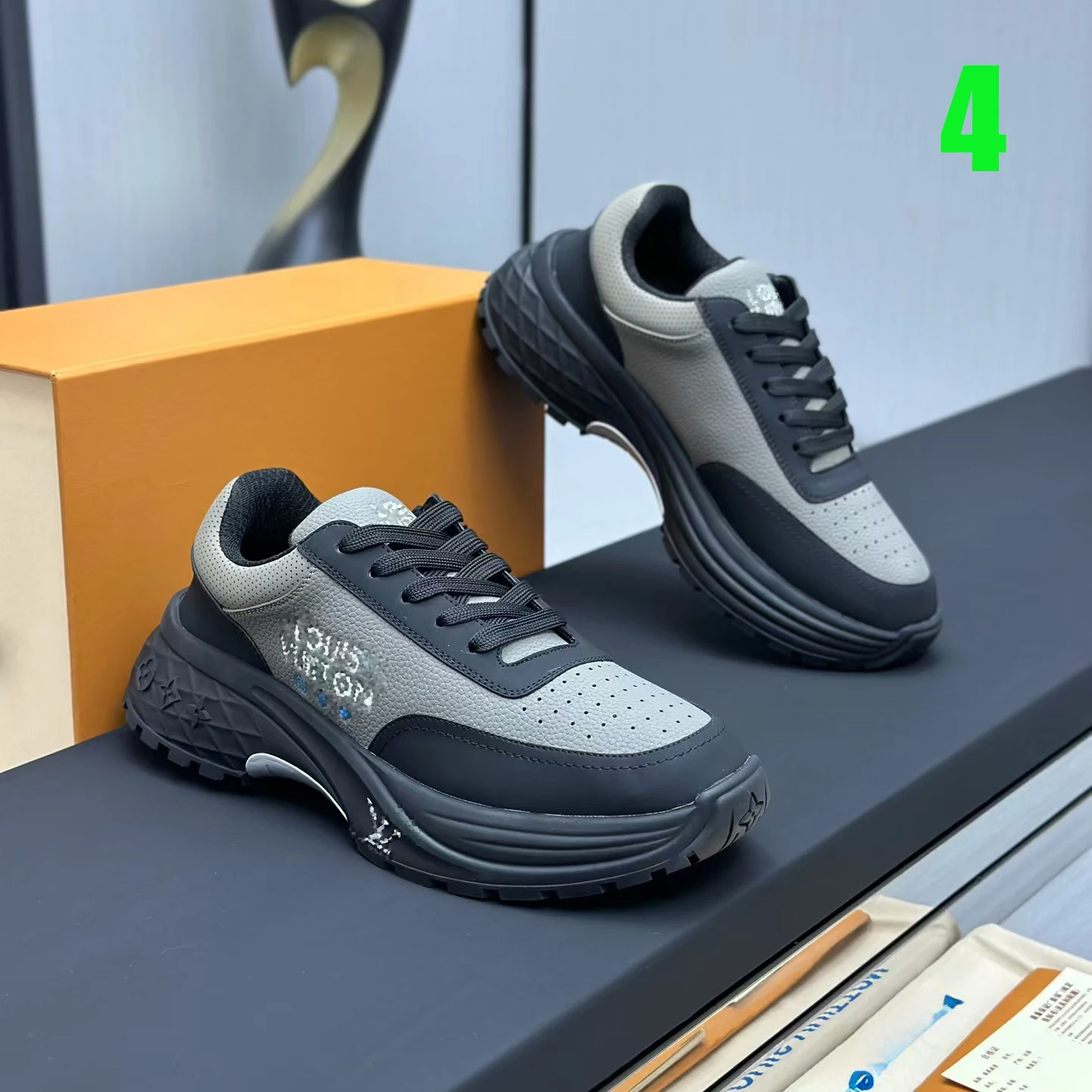 Luxury designer high quality printed casual shoes High-end basketball sneakers Unique luxury brand running shoes Fashion shoes