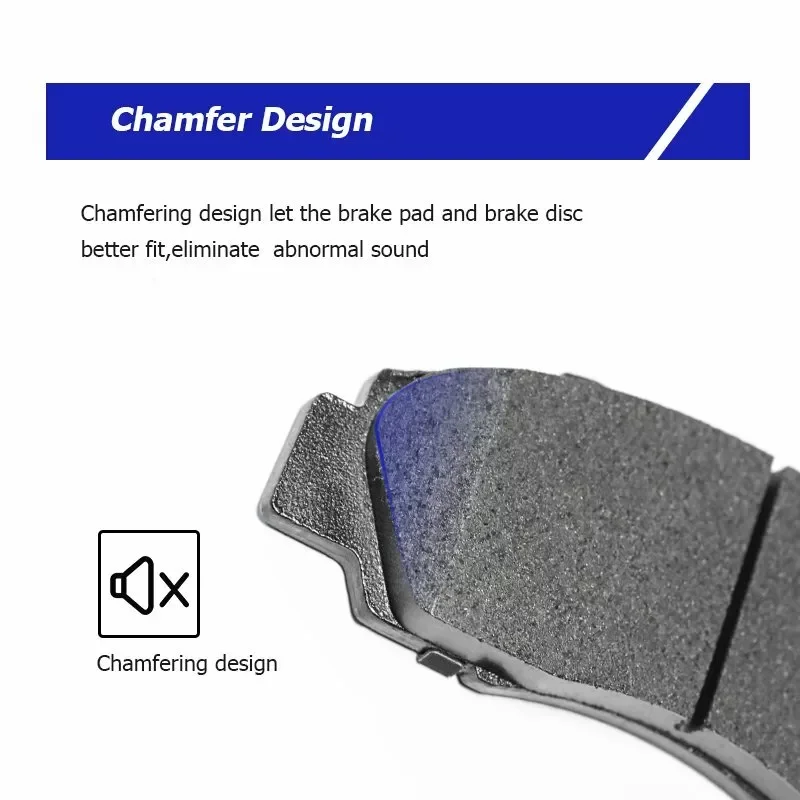 Front & Rear Ceramic Brake Pads D787 D1451 For 2008 2009 2010 2011 Honda Accord EX EX-L