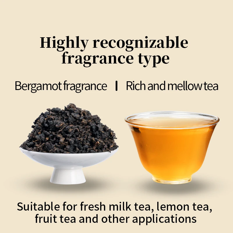 China Bulk Wholesale Natural buy boba Earl Grey oolong flavor tea loose leaf milk bubble tea ingredients