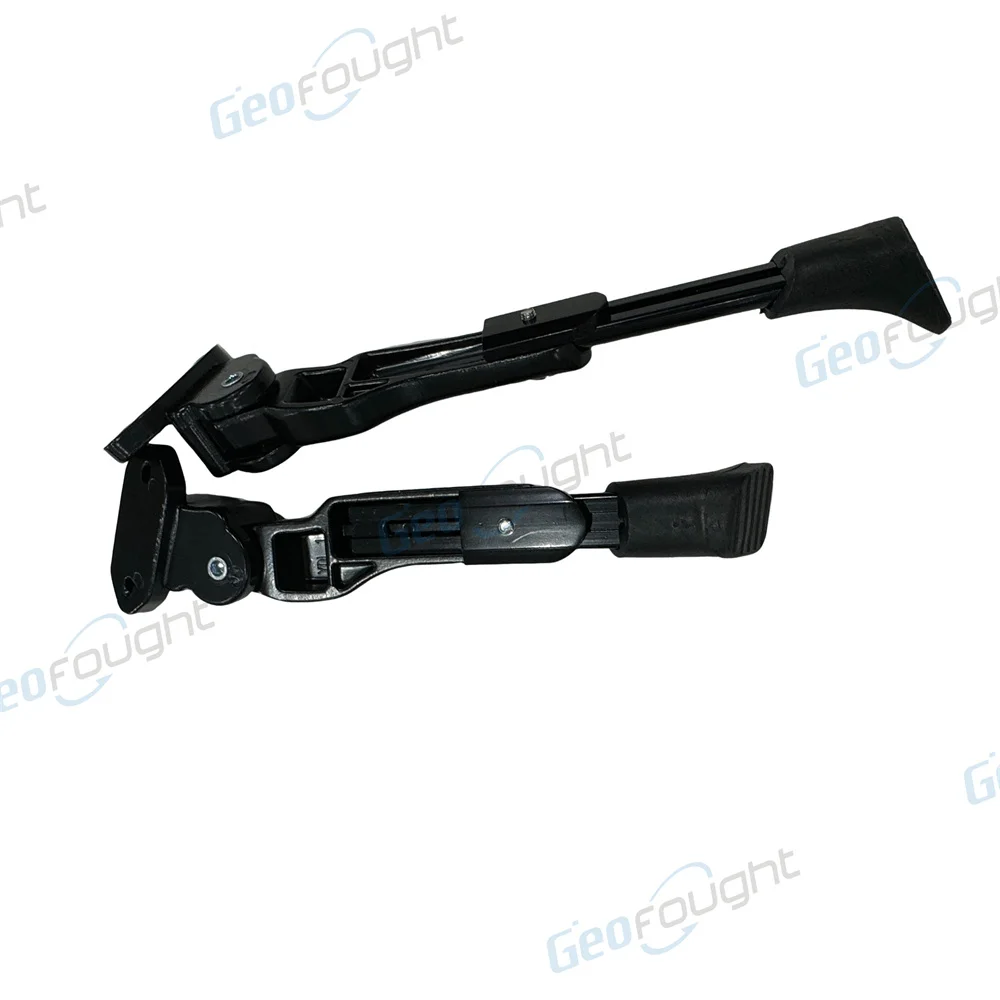 Electric Scooter Adjustable Kickstand Aluminium Footrest Durable Footrest Accessory for E-Scooters Enhanced Stability Support