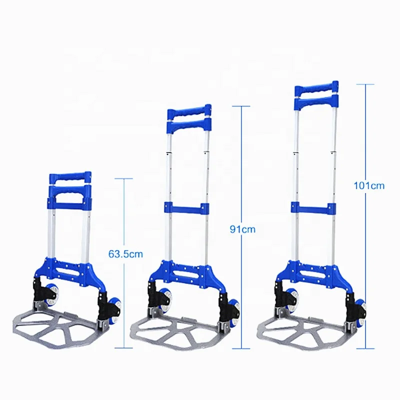 Многофункциональный алюминиевый складной ручной грузовик