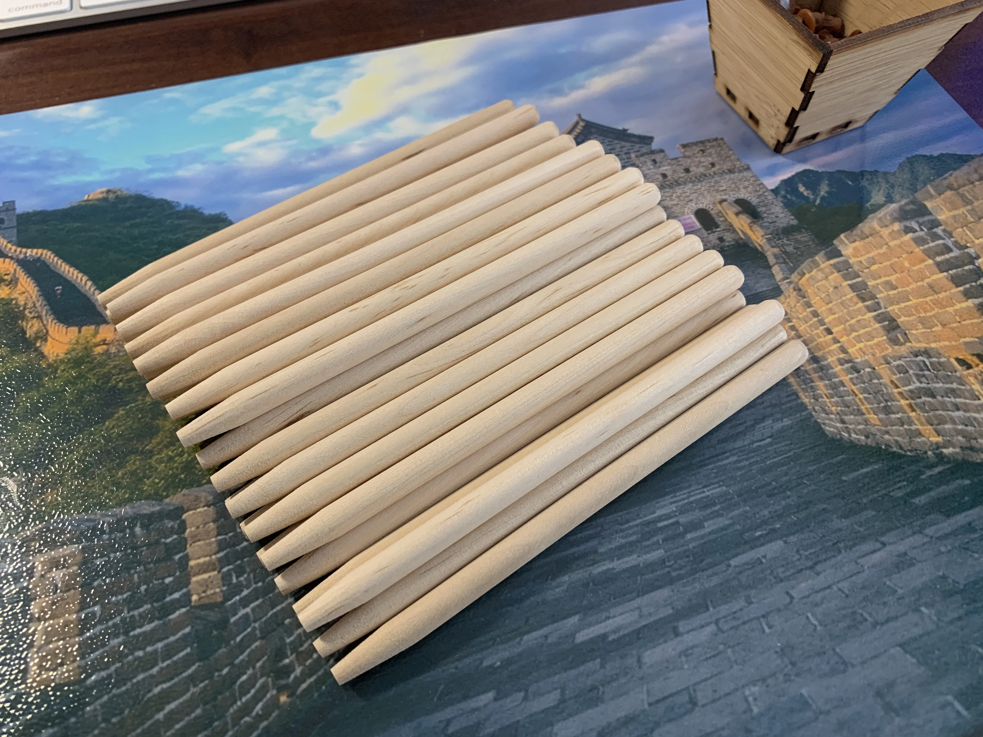 Marshmallow Skewer Candyfloss Stick Birch Wood Sticks