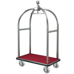 Hotel Concierge Birdcage Trolley Luggage Cart