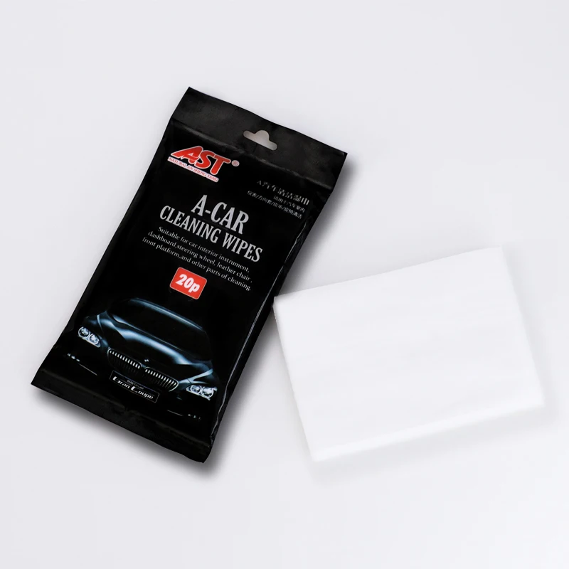 
lemon fragrance high quality car interior cleaning wet wipe 