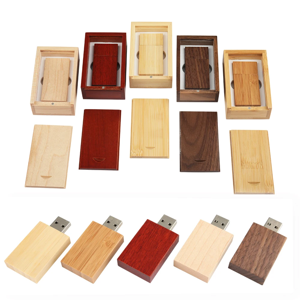 Bulk Wood Usb Flash Drive 3.0 Memory Stick Wooden Pen U Disk Memory Original 2Gb 4Gb 8Gb Usb Pen Driver