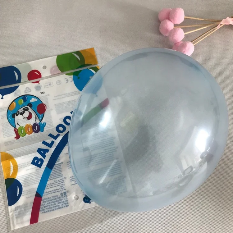 JOOOY factory directly selling party decoration colored crystal balloons/baloon/ballon