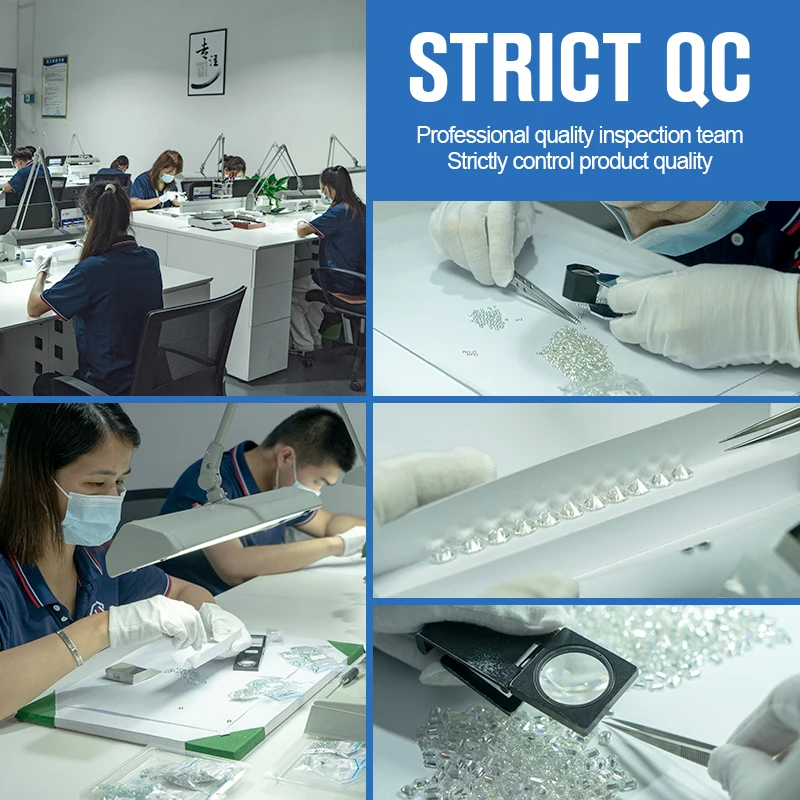 SICGEM Moissanite Supplier Princess Square VVS 1 D  Fancy Opaque Black Color Gem Loose Moissanite Diamond For Jewelry Making