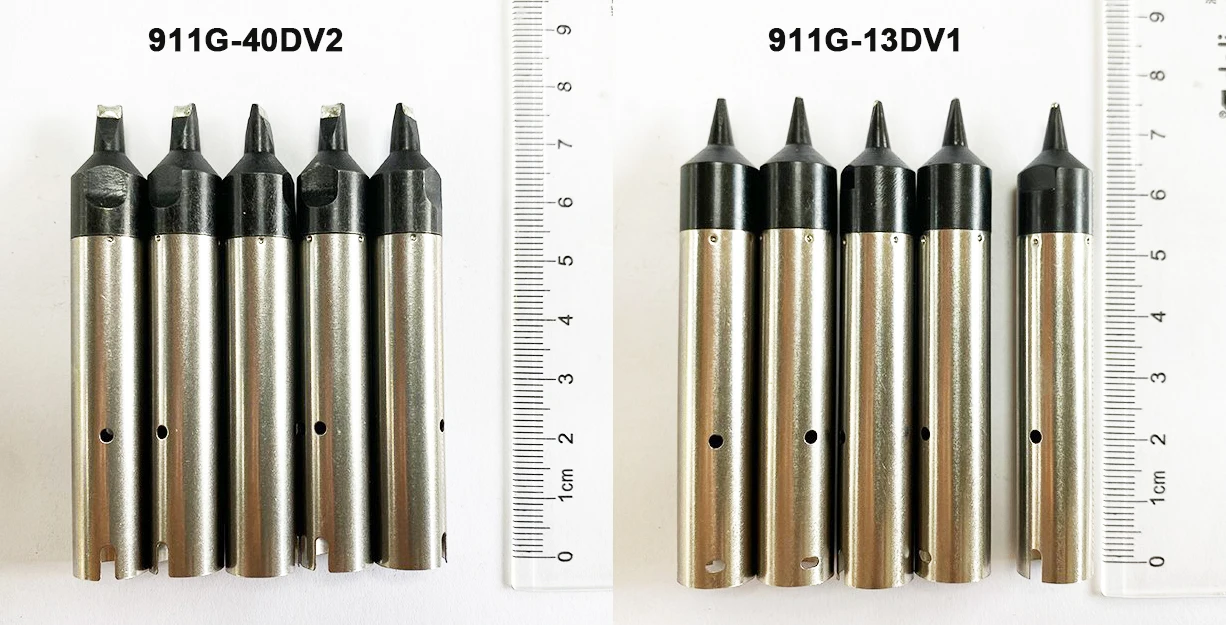 Long Life Lead-free 911G Series Soldering Tips for Soldering Station Iron robotic soldering bits