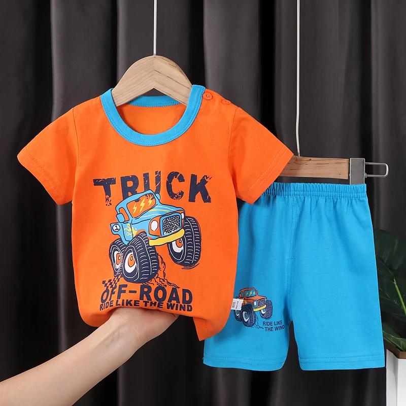 High quality kids clothing wholesale girls clothes babi boy clothing set summer fashion 2022