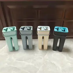 Cheap squeeze mop and bucket set microfiber rotation magic floor cleaning spin flat mop with bucket