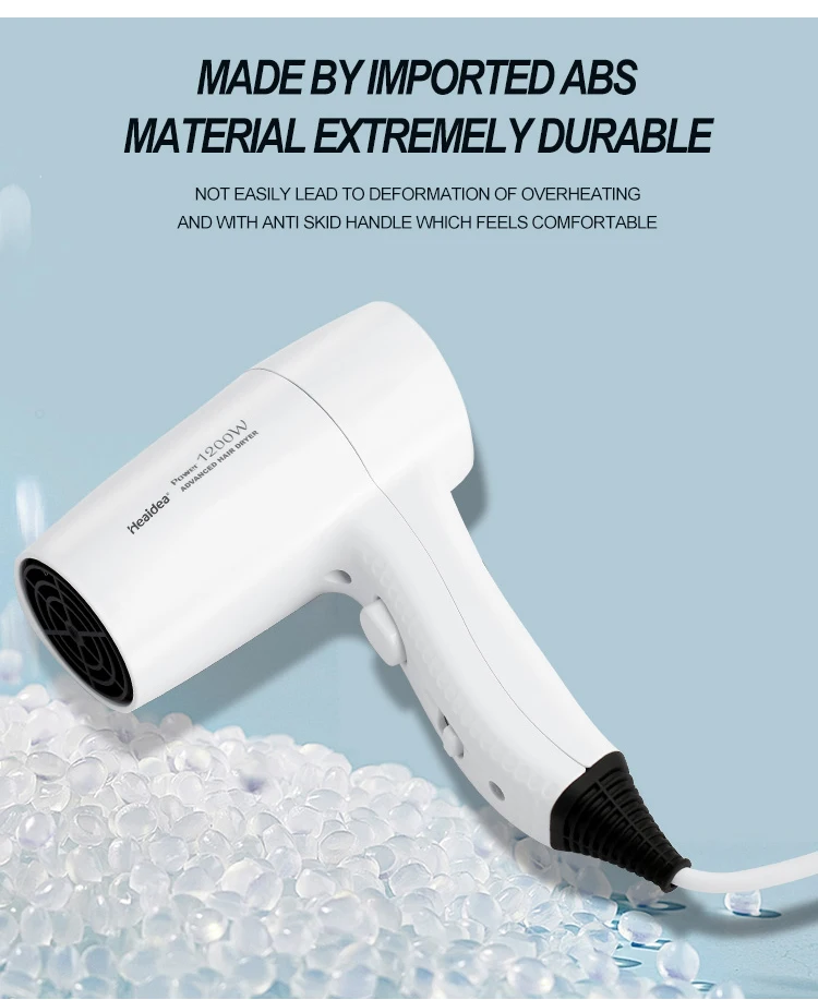 Heaidea Professional Salon Hair Dryer 1200W hanging hair blower for hotel home bathroom