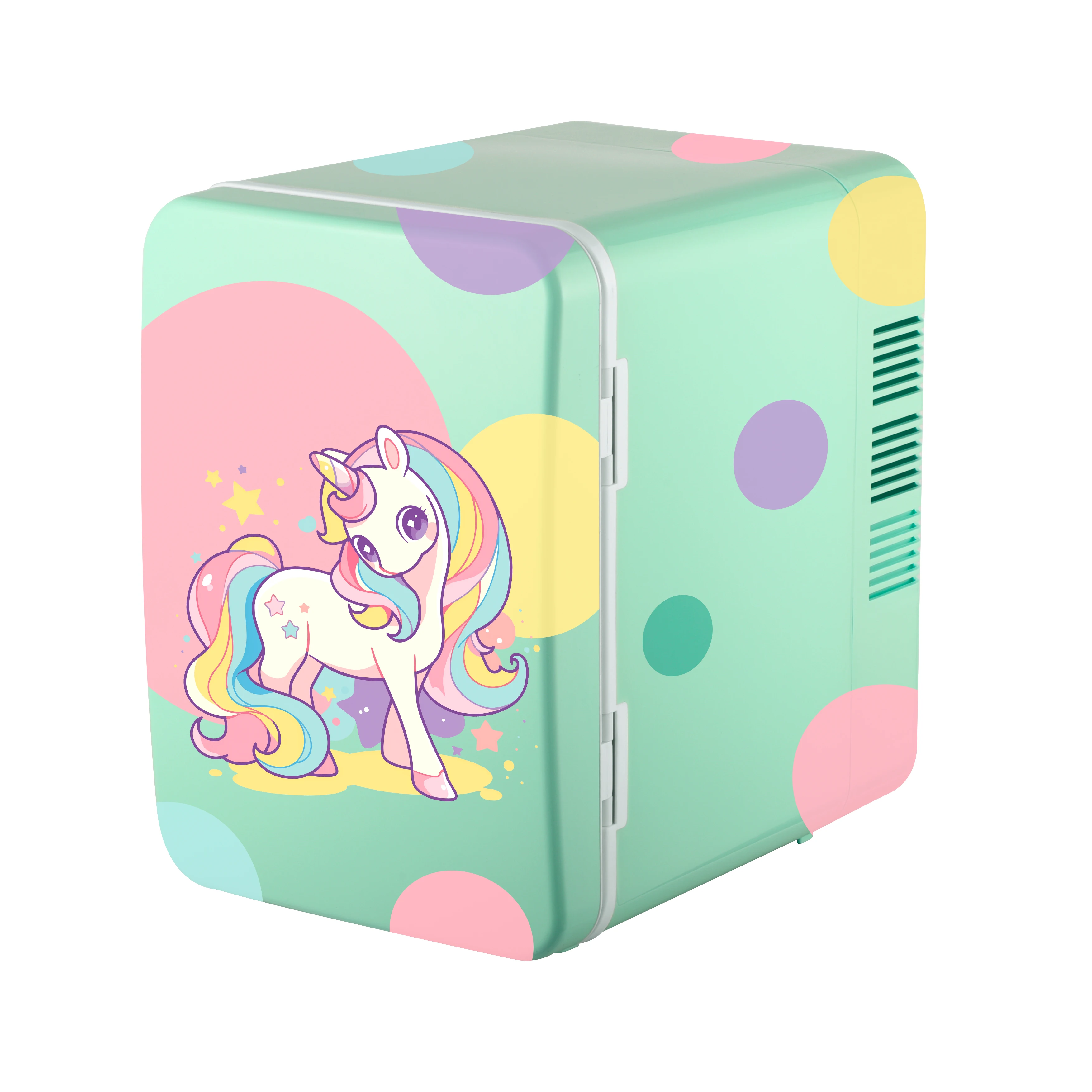 Новый Портативный Регулируемый холодный горячий USB питание 4L мини-холодильник на заказ цветной рисунок мини-холодильник