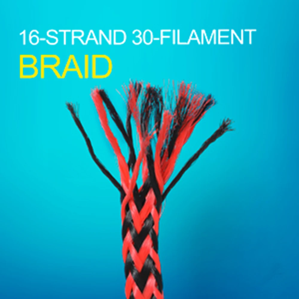 16 Strand Braid EVA Handle Watersports Line for Surfing Water Ski Tow and Wakeboard Rope