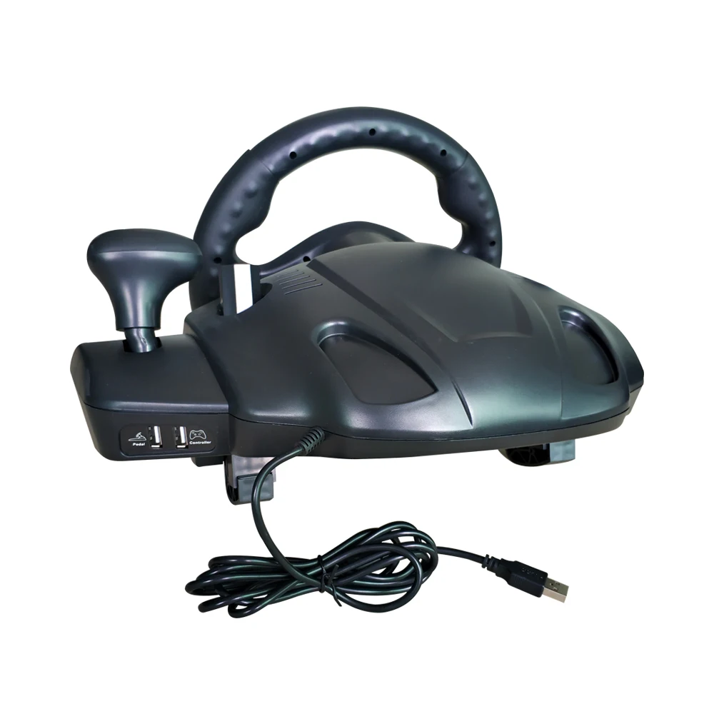 
Hot Selling 7 in 1 Game Steering Wheel 270 Degree Steering Wheel Angle Game Accessories for Switch 