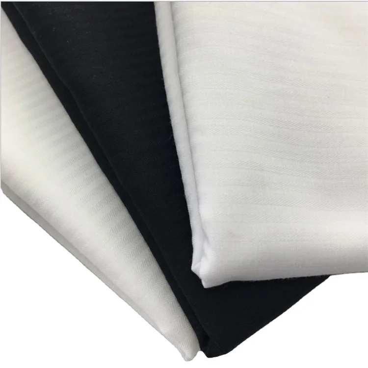TC 65/35 polyester cotton poplin fabric for pocketing / lining and shirt use