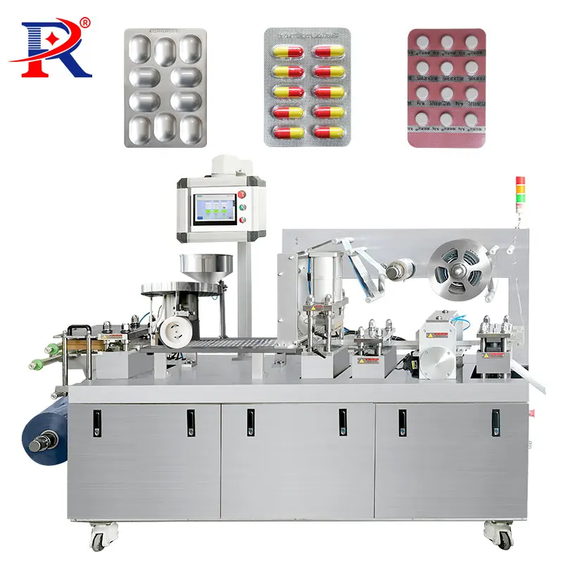 Dpp150 Dpp-150 New Arrival High Capacity Aluminum Plastic Medecine Thermoforming Hot Sealing Blister Packing Machine