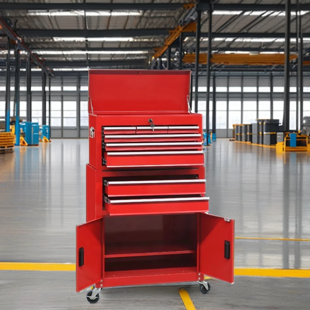 Tool Chest 6-Drawer Rolling Tool box customized  OEM Metal Workstation Storage Cabinet for  industrial use