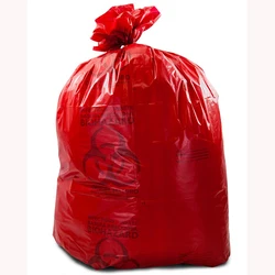 Biohazard waste bag, disposable hospital waste bags,  biodegradable biohazard bags