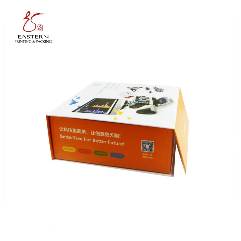 Elegant magnetic closure gift box packaging Electronic products silk tie incense cardboard gift paper box with custom logo