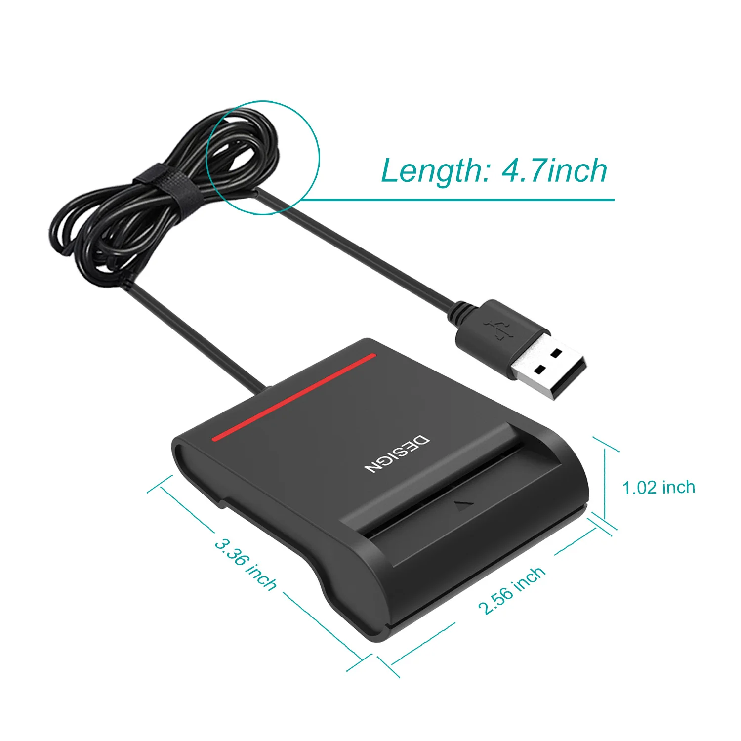 Новый продукт smart usb магнитный чип считыватель кредитных